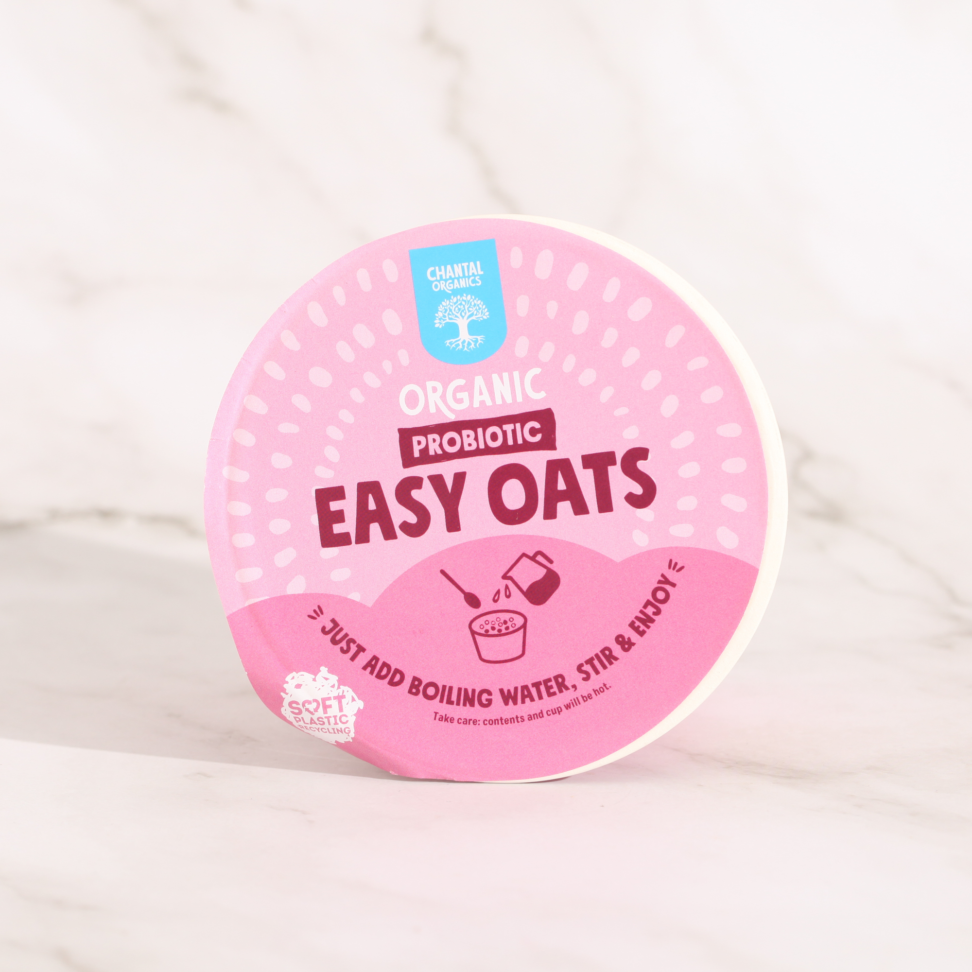 Probiotic Easy Oats Plum & Hemp Seeds - Chantal Organics
